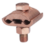 TOTAL GROUND TG-CC28 – Conector Cable a Superficie Plana o Barra / Calibre 2/0 AWG a 250 KCMIL / Aleación de Cobre / Enterramiento Directo