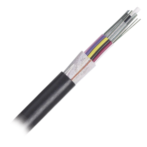 PANDUIT FOTNZ24 – Cable de Fibra Óptica / 24 Hilos / OSP Planta Externa / Dieléctrico Sin Armadura / OM4 50/125 / MDPE / 0.3 m (1 ft) por unidad