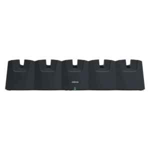 JABRA PERFORM-5BAY-CHG – Estación de Carga / 5 Bays / Headset Perform 45 / Actualización Firmware USB 2.0 / LED Indicadores por Bay / Rack 19"