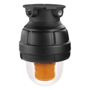 FEDERAL SIGNAL INDUSTRIAL 27XST-024-A-MOD – Luz LED estroboscópica a prueba de explosión / Ámbar / 850 cd efectivos / Clase I Div.1 Grupos C-D / IP66 IP69K / 24VCD 120-240VCA