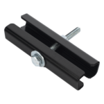 CHAROFIL CH-CTB-EP – Cople para Escalera Tubular / 1.5" de Peralte / 12" de Ancho / Acero al Carbón con Pintura Epóxica