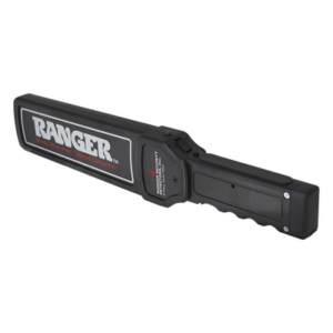 RANGER SECURITY DETECTORS RANGER-1500 – Detector de Metales Portátil / Sensibilidad Moneda 50 Centavos / Alarma Audible Variable / Vibración Silenciosa / Alimentación 9V