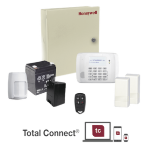 HONEYWELL HOME RESIDEO VISTA48ECORF – Kit de alarma inalámbrico / Panel VISTA-48 / 8 zonas cableadas + 40 inalámbricas / Comunicador 4+2 y Contact ID