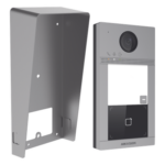 HIKVISION DS-KV8113-WME1(C)/IK – Kit Videoportero IP / 2 Megapixel / 129° / IR 3m / PoE / IP65 / IK08 / 1 Departamento / 2 Puertas / 6 Monitores / 10.8 ft