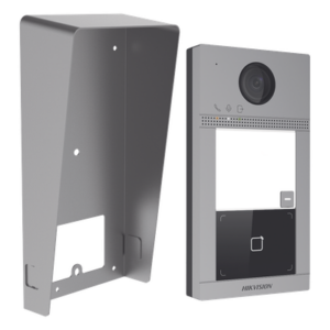 HIKVISION DS-KV8113-WME1(C)/IK – Kit Videoportero IP / 2 Megapixel / 129° / IR 3m / PoE / IP65 / IK08 / 1 Departamento / 2 Puertas / 6 Monitores / 10.8 ft