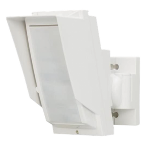 OPTEX HX80NRAM – Detector PIR Exterior / Alcance 24 m (78.7 ft) / Inclinación Ajustable / Enmascaramiento de Zonas / Diferenciación Humana-Animal / Alimentación por Baterías