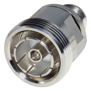 RF INDUSTRIES,LTD P2RFD16734 – Adaptador en Línea de Conector DIN 7-16 Hembra a N Hembra, Plata / Plata / Teflón.