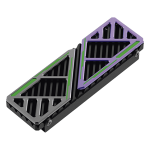 HIKSEMI by HIKVISION HS-RADIATOR-MH1 – Disipador Pasivo M.2 2280 / Reducción de Temperatura ≤25°C / Aleación de Aluminio / Compatible PC y PS5 / 73 x 22 x 9 mm