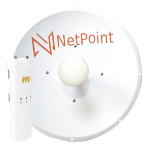 MIMOSA NETWORKS C5CNP1KIT – Kit Radio Backhaul / 500 Mbps / Antena Parabólica 30 dBi / Alcance 32 km (20.1 mi) / Banda Ancha 4.9-6.4 GHz / PoE Incluido