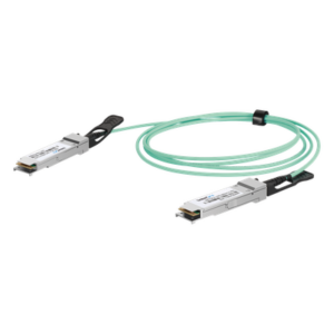 LINKEDPRO LP-AOC-100G-3M – Cable AOC QSFP28 / 100 Gbps / Fibra Óptica Activa / 3 m (9.8 ft) / Plug-and-Play / Compatibilidad Multimarca
