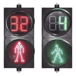 ACCESSPRO PROLIGHTPAST – Semáforo Peatonal / Cuenta Regresiva / Diámetro 20 cm / LED Alta Potencia / 110V CA / IP Exterior / -40 °C a +80 °C