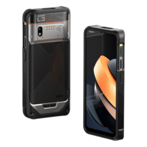 SUNMI L3-RFID-CASE – Funda Protectora / Silicona Reforzada / Caídas 1.5 m (4.9 ft) / Acceso Total Botones y Puertos / Compatible Correas L3 / Esquinas Amortiguadas