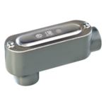 RAWELT OLB-2986C – Caja de Registro Condulet / 1/2" (12.7 mm) / Configuración LB / Aluminio Diecast / NPT / Volumen 65.5 cm³