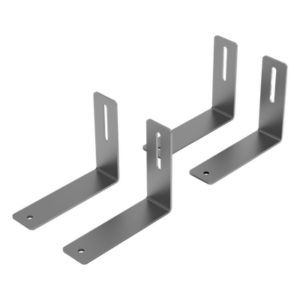 ECCO RNRBKT-SILV – Bracket para Barra LED Direccional / Montaje en Estribo / Compatible ED3760BWRW y ED3772BWRW / Vehículos Silverado