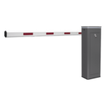 ACCESSPRO KT-XBF-LB – Barrera Vehicular Automática / Apertura 1.5 s / Brazo 3 m (9.8 ft) / Encoder Electrónico / Corona LED Semaforizada / Semi-Intensivo / 110V
