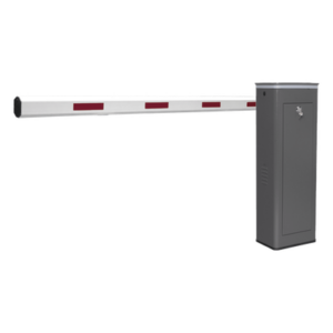 ACCESSPRO KT-XBF-LB – Barrera Vehicular Automática / Apertura 1.5 s / Brazo 3 m (9.8 ft) / Encoder Electrónico / Corona LED Semaforizada / Semi-Intensivo / 110V