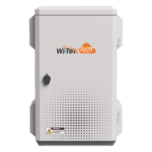 WI-TEK WI-IOTBOX02 – Gabinete Exterior IP55 / Acero SPCC 680 x 480 x 315 mm / Rieles DIN / 4 Placas Laterales / Microswitch