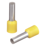 PANDUIT FSD82-12-C – Ferrúla de Cobre DIN / 10 AWG / Largo 12 mm / Tambor Integrado / Paquete 100 Piezas