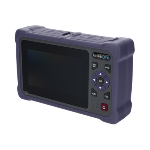 LINKEDPRO BY EPCOM LP-OTDR-MM – OTDR Touch / Fibra Óptica Multimodo / 850nm y 1300nm / Rango Dinámico 22/24 dB / Zona Muerta 1.5 m (4.9 ft) / VFL 10mW / OPM / Mapeo RJ45 / Batería 5000 mAh