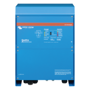 VICTRON ENERGY QT48/10000SP – Inversor Cargador de Onda Pura / Entrada 48 Vcc / Salida 8000 W 120 Vca 60 Hz / Conmutación Automática Dual / Potencia Pico 20000 W / Paralelo hasta 96 kW