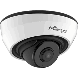 MILESIGHT MS-C5383-PD/4MM/F1.6 – Mini Dome IP 5 Megapixel / 2592x1944 / Lente 4 mm / IR 20 m / Micrófono Integrado / SIP / AI Detección Humano-Vehículo / 120dB Super WDR / H.265+ / PoE / NDAA
