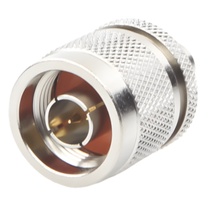 RF INDUSTRIES,LTD RSA-3453 – Adaptador Coaxial en Línea / SMA Macho a N Macho / Frecuencia 11 GHz / Cuerpo Bronce Niquelado / Aislante Teflón