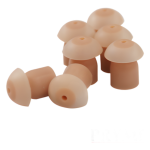 PRYME P-BUD10 – Tapón de Plástico para Micrófono / Paquete 10 Unidades / Doble Sellado Opcional / Versión Transparente / Atenuación de Ruido