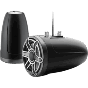 JL AUDIO 10-03284-00 – Bocinas Cerradas para Torre / 8.8" (224 mm) / Coaxial Cerrado / Acabado Titanio / Rejilla Deportiva de Titanio / RMS 125 W / Sensibilidad 90.5 dB / Respuesta 38 Hz-20 kHz / Impedancia 4 Ω / Amplificador Recomendado 50-250 W por Canal / Cono de