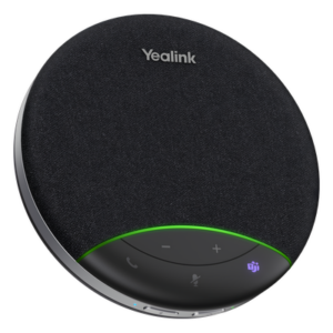 YEALINK SP92-USB-C/A – Speakerphone Profesional / Cancelación de Ruido por IA / Bluetooth 5.3 / Alcance 30 m (98.4 ft) / Autonomía 20 h / USB-C/A / Full Duplex