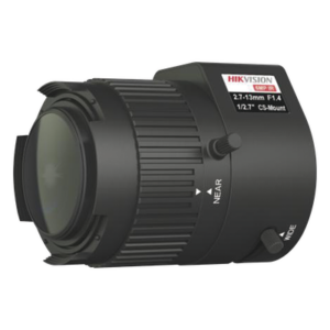 HIKVISION TV2713D-6MPIR – Lente Varifocal / 6 Megapixel / 2.7 a 13 mm / Auto Iris / Formato 1/2.7" / Montaje CS / 108.2° a 35.7°