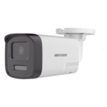 HIKVISION DS-2CE17U0-TLTS – Cámara Bala TURBOHD / 4K UHD 8 Megapixel / Lente 2.8 mm / 113° HFOV / Dual Light 40 m (131.2 ft) / Audio Bidireccional 5-8 m / IP67 / Metal