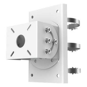 HIKVISION DS-PRB-1310 – Montaje para Poste con Montaje para Pared / Acero / 7.9' x 5.1' x 2.8' / 2000 g / Blanco / Compatible con Radar