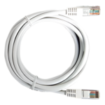 LINKEDPRO BY EPCOM LP-UT3-050-WH – Cable de Parcheo UTP Cat5e / 0.5 Metros (1.64 Pies) / 100 Ohms / Blanco