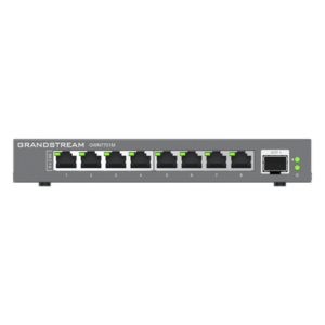 GRANDSTREAM GWN7701M – Switch Multi-Gigabit No Administrable / 8 Puertos RJ45 2.5G / 1 Puerto SFP+ 10G / Carcaza Metálica / 60 Gbps