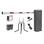 ACCESSPRO KIT-XBF-3L – Barrera Vehicular Izquierda / Brazo 3 m (9.8 ft) / Apertura 1.5 s / Encoder de Precisión / Sensor de Masa / Fotoceldas / Semi-Intensivo
