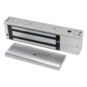 ROSSLARE SECURITY PRODUCTS LKM12L – Chapa Magnética / 1200 lbs (544 kg) / Voltaje Dual 12VCC/24VCC / 600mA-300mA / 3.11 kg