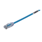 PANDUIT UTP28X2BU – Cable de Parcheo UTP Cat6A / 28AWG / CM-LSZH / 0.61m (2ft) / Azul