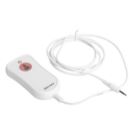 IBERNEX NX0881 – Pulsador de Llamada para Paciente / Material Antibacteriano / Código Braille / IP67 / Cable 2 m Resistente al Fuego / 12 V