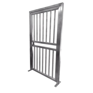 ACCESSPRO XD-100 – Puerta Lateral para Torniquetes / Acero Inoxidable 304 / 1350 x 2316 mm / 4.43 x 7.6 pies / Compatible con Cierres Magnéticos