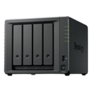 SYNOLOGY DP340 – Dispositivo de Protección de Datos / 14.5 TB Capacidad de Respaldo / RAID 5 con 4 HDD de 8 TB / RAID 1 con 2 SSD de 400 GB / Puerto 10 GbE / Inmutabilidad Anti-Ransomware