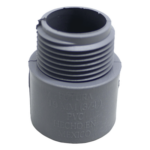 AMANCO-WAVIN ATC40-CON-114 – Conector Conduit Cédula 40 / 1 1/4" (32 mm) / Unión Cementar Hermética / PVC Sin Plastificante / UL 651 / NMX-E-031 / 60°C / Subterráneo o Expuesto