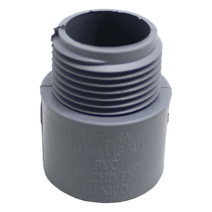AMANCO-WAVIN ATC40-CON-114 – Conector Conduit Cédula 40 / 1 1/4" (32 mm) / Unión Cementar Hermética / PVC Sin Plastificante / UL 651 / NMX-E-031 / 60°C / Subterráneo o Expuesto