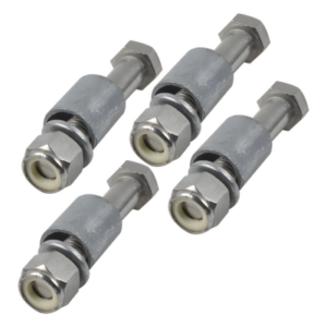SYSCOM TOWERS SJ-TR-3G – Juego de Tornillos para Placa Igualadora / Acero Inoxidable / Alta Resistencia / Tamaño Estandarizado