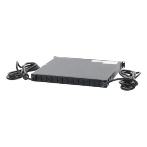 HOFFMAN NPATS11002 – PDU Monitoreable ATS / 10 Salidas 5-15R / 20 A / 120 Vca / 1UR Horizontal / Conmutación IP / LCD 2.00 pulgadas