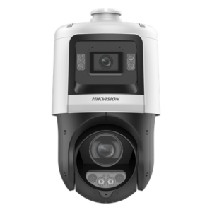 HIKVISION DS-2SE4C425MWG-E/14(F0) – PTZ IP TandemVu / 4 Megapixel + 4 Megapixel / Zoom Óptico 25X / IR 100 m (328.1 ft) + Luz Blanca 30 m (98.4 ft) / DarkFighter / IP67 / PoE+