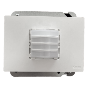 IBERNEX AS316S – Marco para caja americana / Montaje vertical y horizontal / IP20 / Termoestable con bastidor metálico / Blanco