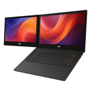 AOC X1CT – Laptop Profesional / Procesador Intel Core i7-1255U 10 Núcleos / 16 GB DDR4 / 1 TB SSD / Pantalla 14" Full HD 1920×1080 / Wi-Fi / Bluetooth 5.2 / Windows 11 / Intel Iris Xe Graphics