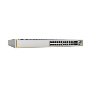 ALLIED TELESIS AT-X530L-28GPX-90 – Switch L3 Stackable / 24x PoE+ 90W / 4x SFP+ 10G / 740W Redundante / TAA