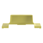 PANDUIT FRSPJC412LYL – Tapa de Bajada Vertical / Compatibilidad Canaleta 4x4 a 24x4 / Radio de Curvatura 50.8 mm / Color Amarillo