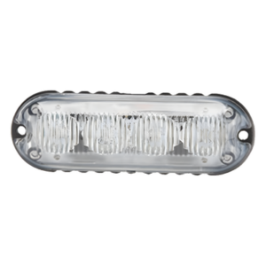 EPCOM INDUSTRIAL SIGNALING XLT1725W – Luz Auxiliar / 4 LEDs Ultra Brillantes / 12-24 VCC / 0.7 A / Sincronizable / 3.28 ft Cable